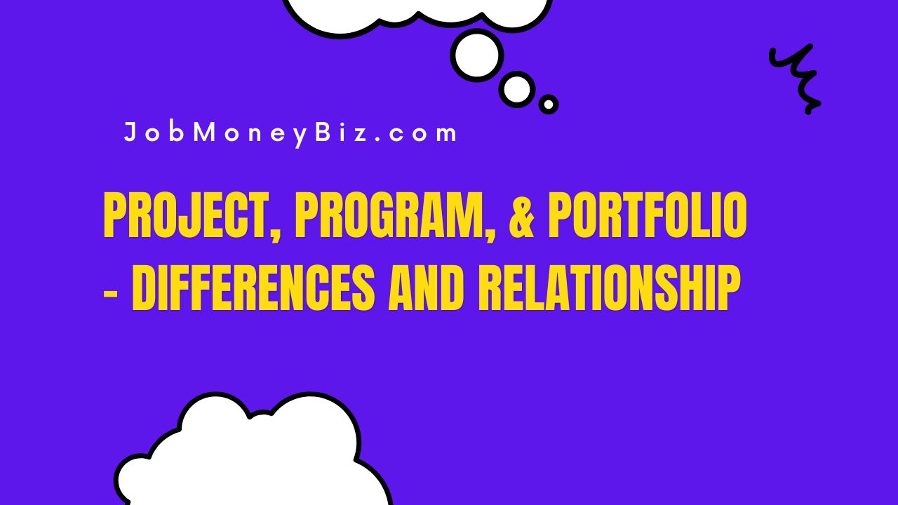 Read more about the article Project, Program, & Portfolio – differences and Relationship